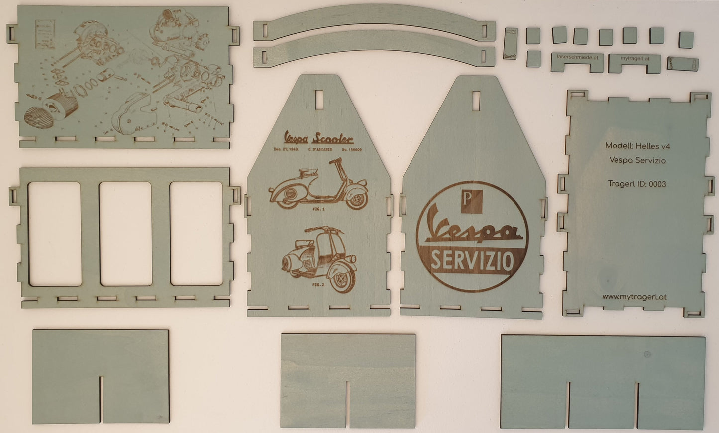 Vespa Servizio Tragerl